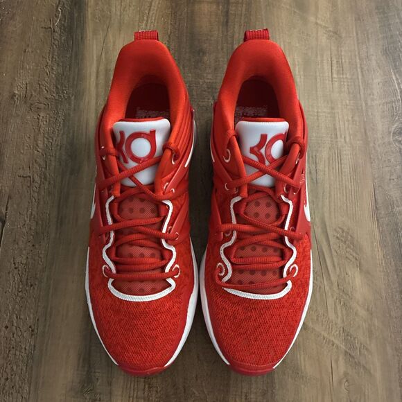 Nike KD 15 Basketball Shoes Mens 9.5 University Red White TB Promo DX6648-602 main image 4